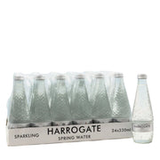 Harrogate Water Sparkling Glass Bottle 24 x 330ml