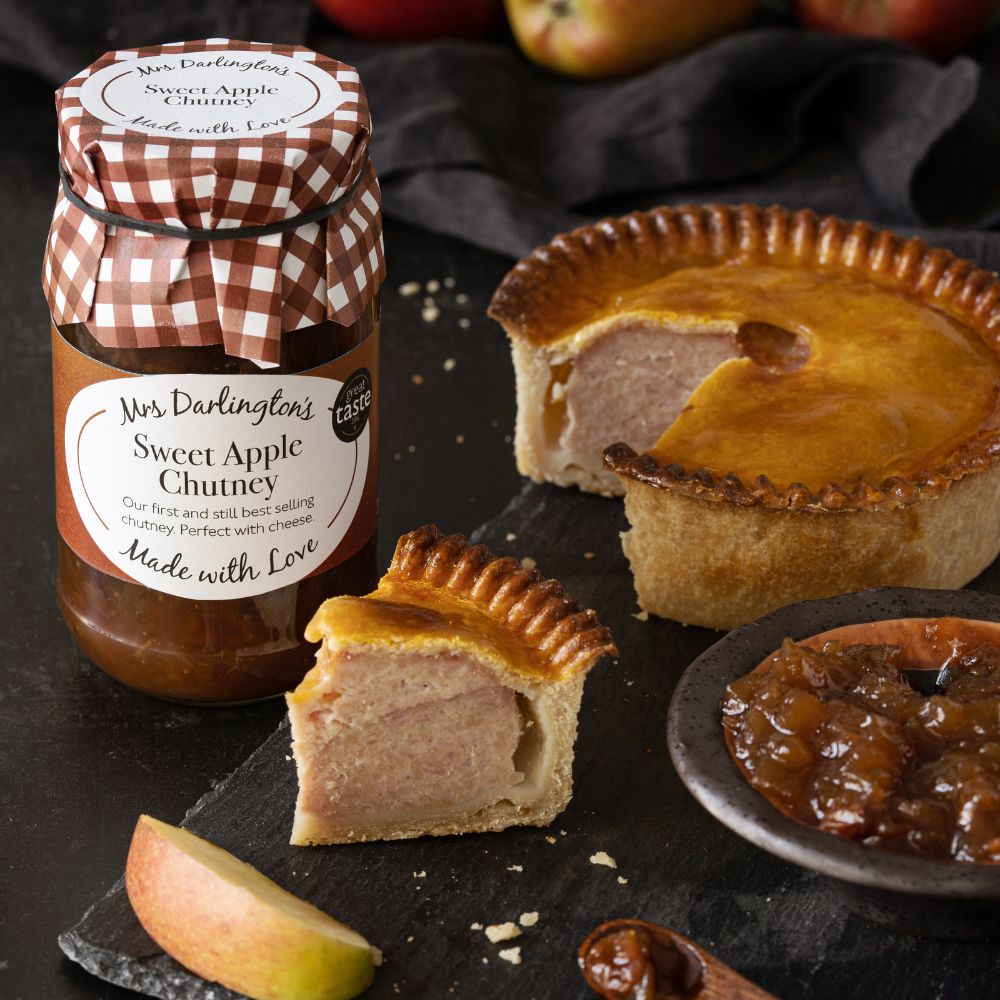 Mrs Darlington's Sweet Apple Chutney 6 x 312g