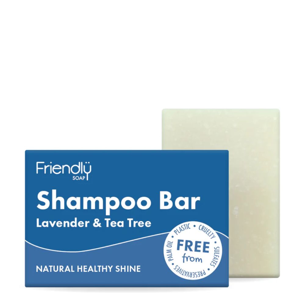 Friendly Soap Lavender & Tea Tree Shampoo Bar 6 x 95g