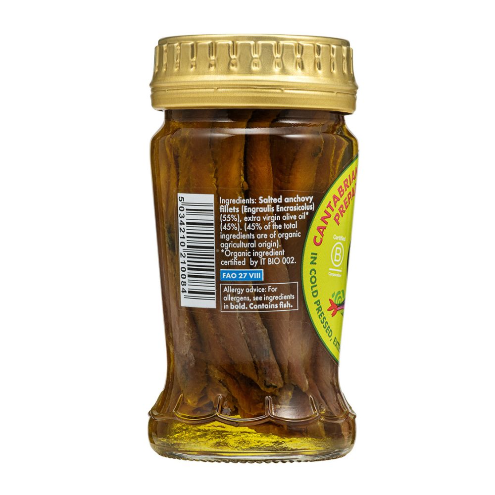 Fish4ever Anchovies in Extra Virgin Olive Oil 95g x12