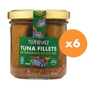 Fish4ever Azores Tuna Fillets in Organic Olive Oil 150g x6
