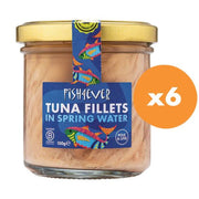 Fish4ever Azores Tuna Fillets in Spring Water 150g x6