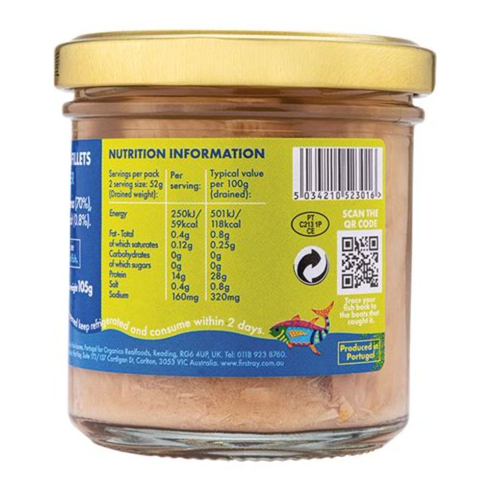 Fish4ever Azores Tuna Fillets in Spring Water 150g x3