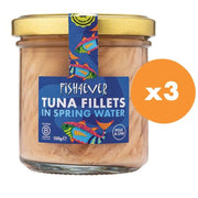 Fish4ever Azores Tuna Fillets in Spring Water 150g x3