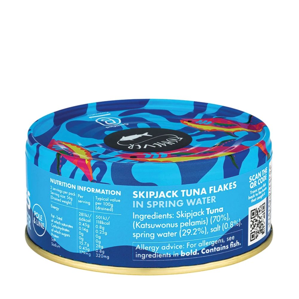 Fish4ever Azores Skipjack Tuna Flakes in Spring Water 160g x15