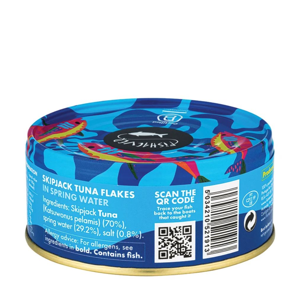 Fish4ever Azores Skipjack Tuna Flakes in Spring Water 160g x15