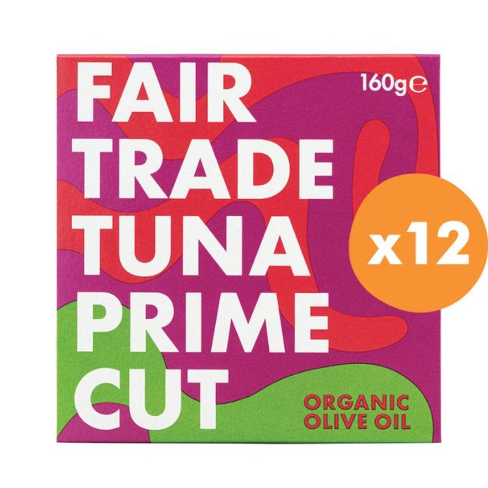 Fish4ever Yellowfin Tuna in Organic Olive Oil 160g x12