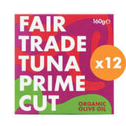 Fish4ever Yellowfin Tuna in Organic Olive Oil 160g x12