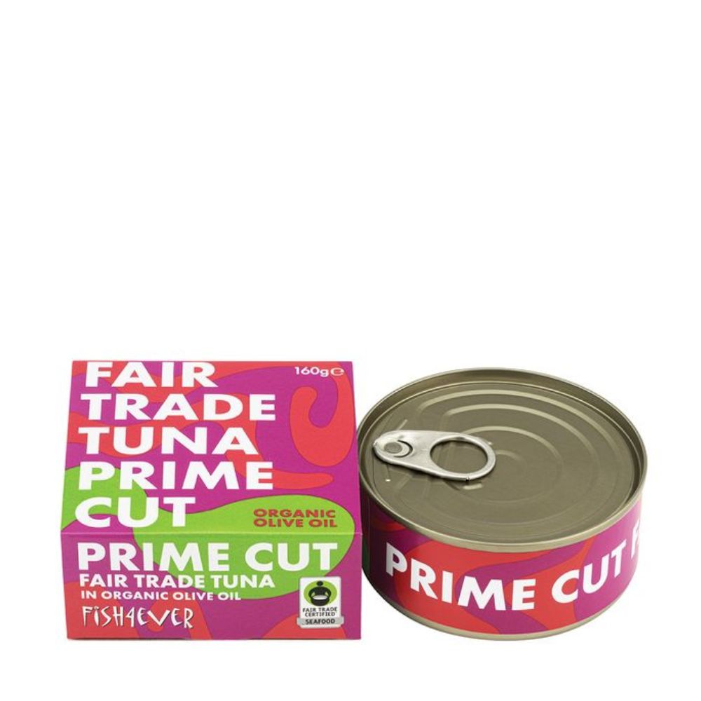 Fish4ever Yellowfin Tuna in Organic Olive Oil 160g x12