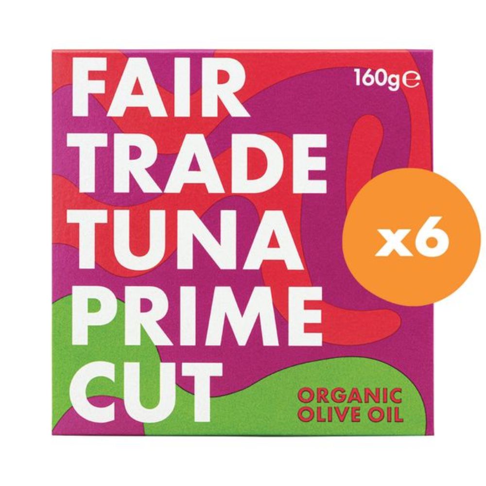 Fish4ever Yellowfin Tuna in Organic Olive Oil 160g x6
