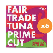 Fish4ever Yellowfin Tuna in Organic Olive Oil 160g x6