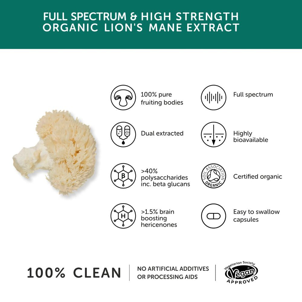 Together Health Organic Lion's Mane 60 Capsules
