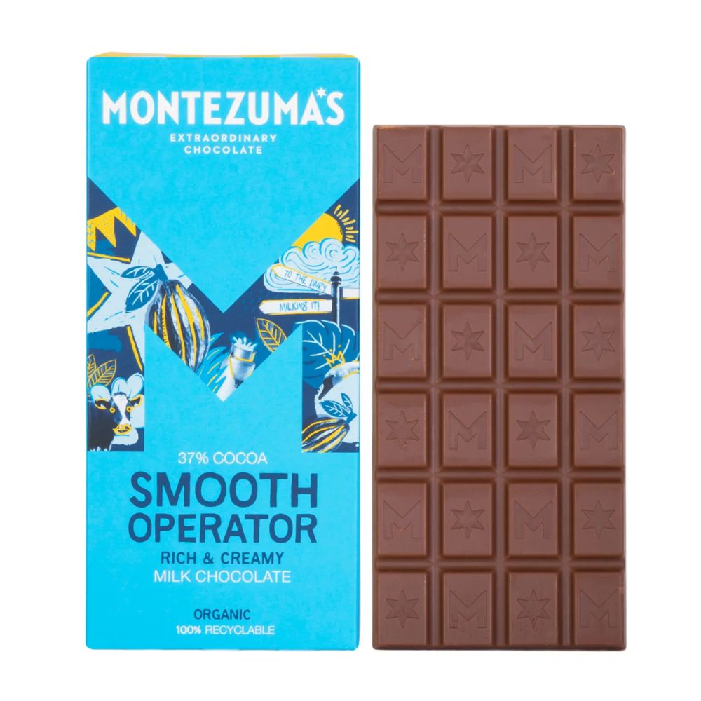 Montezuma Smooth Operator Milk Chocolate 37% 12 x 90g