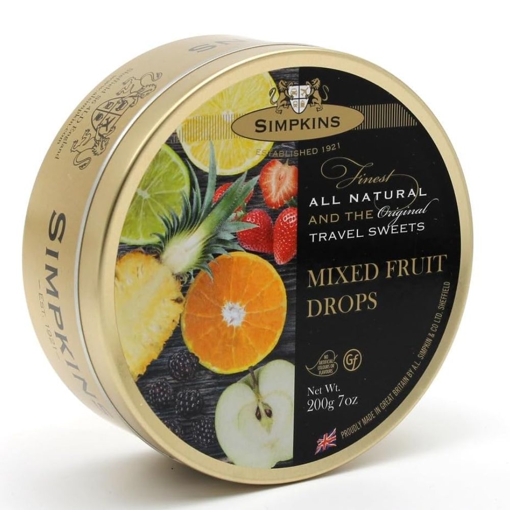 Simpkins Mixed Fruit Drops 6 x 200g