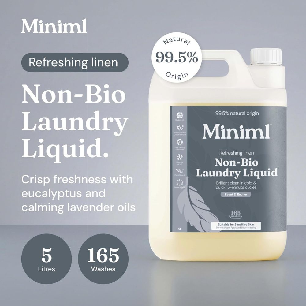 Miniml Laundry Liquid Fresh Linen 5L