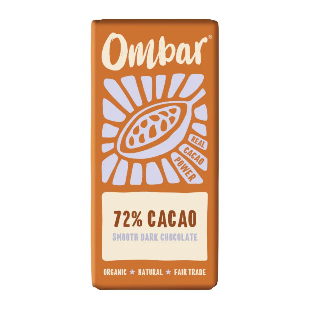 Ombar 72% Cacao Chocolate Bars 10 x 35g
