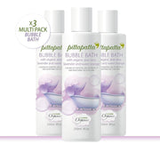 Simply Gentle Pittapatta Organic Bubblebath 250ml x 3