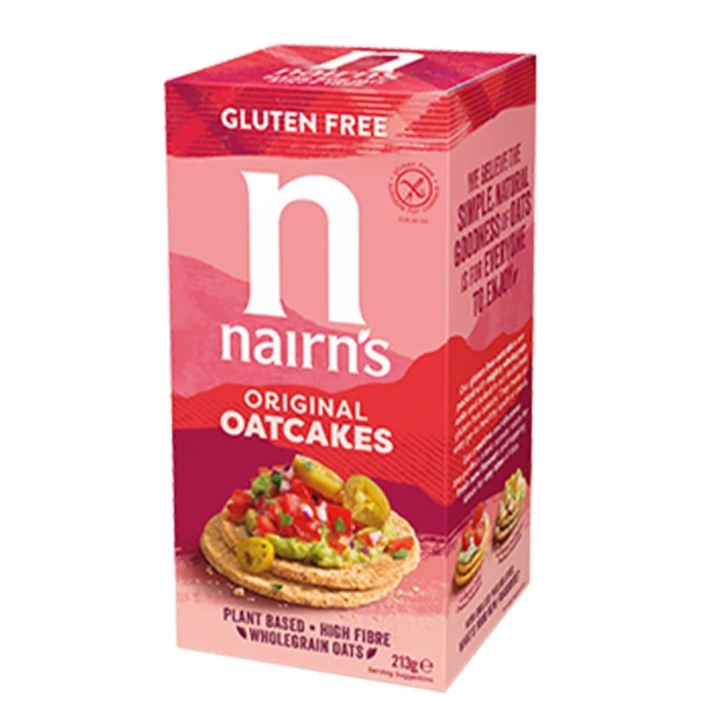 Nairn's Gluten Free Oatcakes 8 x 213g