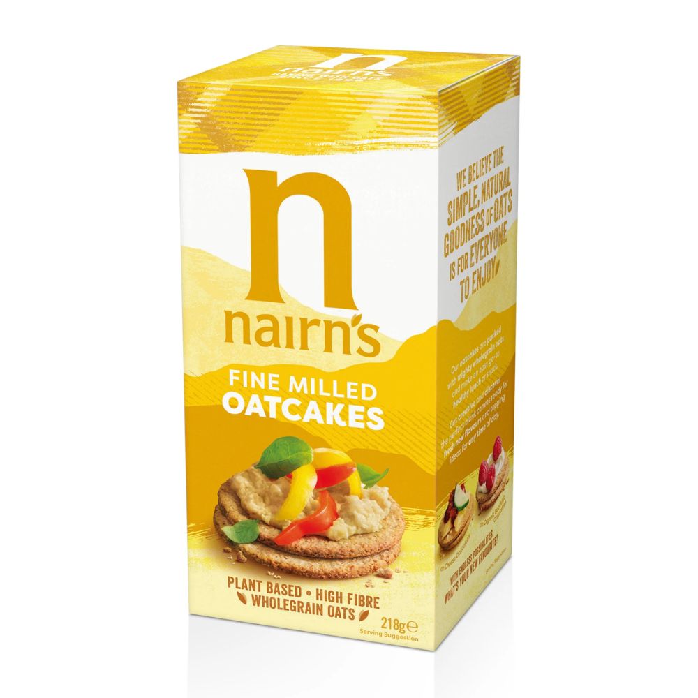 Nairn's Fine Milled Oatcakes 12 x 218g