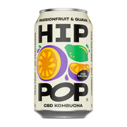 Hip Pop Passionfruit & Guava Kombucha 12 x 330ml