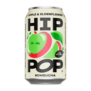 Hip Pop Apple & Elderflower Kombucha 12 x 330ml
