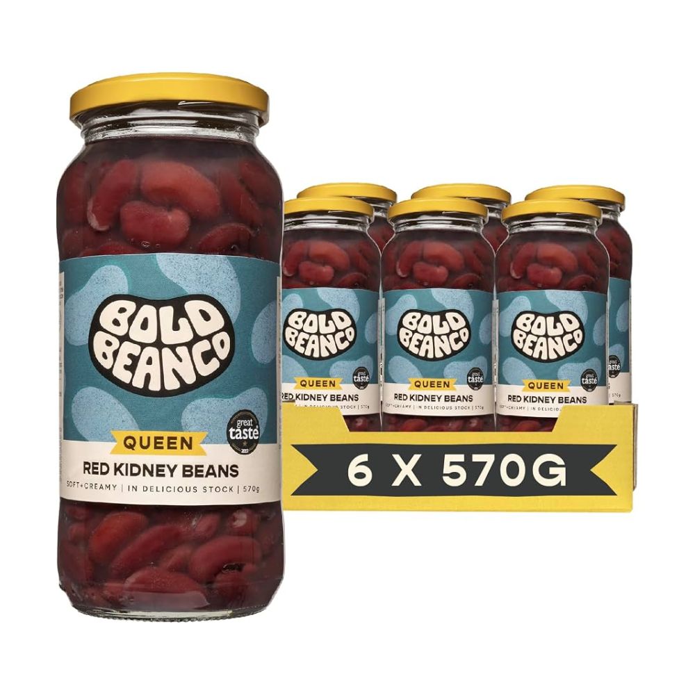 Bold Bean Queen Red Kidney Beans 6 x 570g