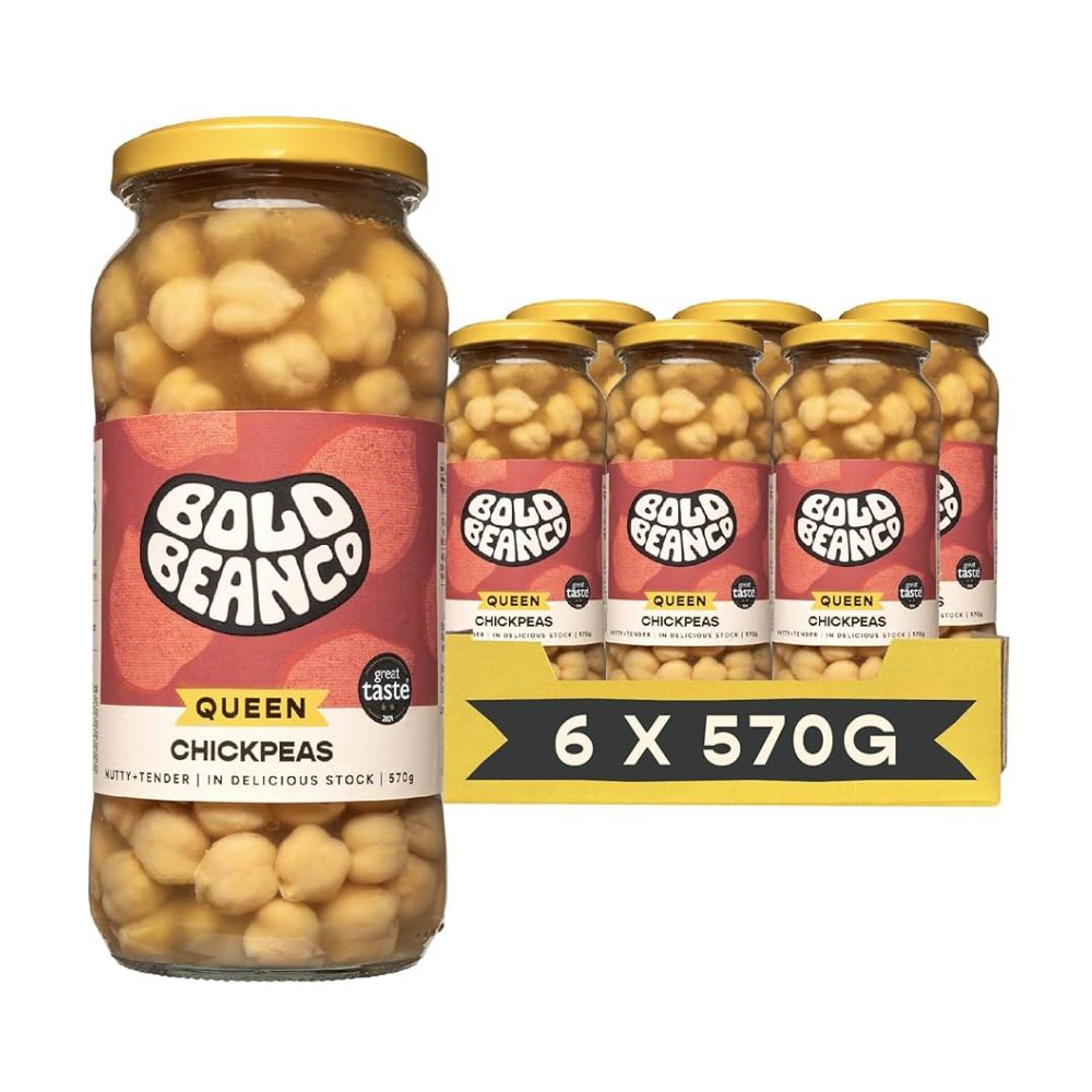 Bold Bean Queen Chickpeas 6 x 570g