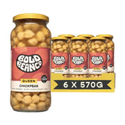 Bold Bean Queen Chickpeas 6 x 570g