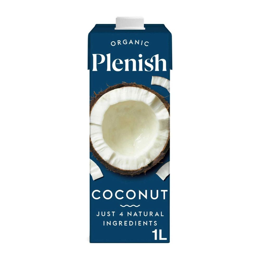Plenish Organic Coconut M*lk 8 x 1 Litre