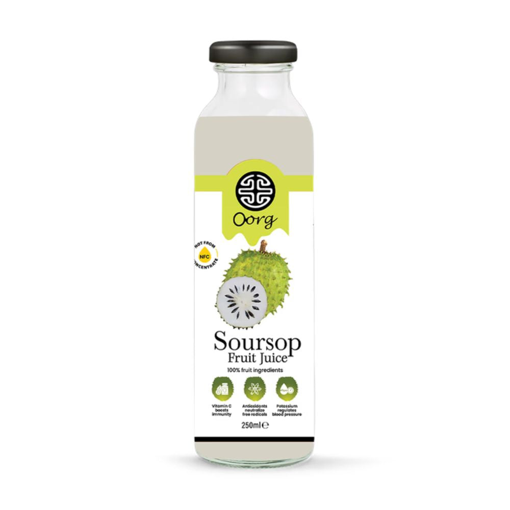 OORG Pure Soursop Graviola Juice 6 x 250ml