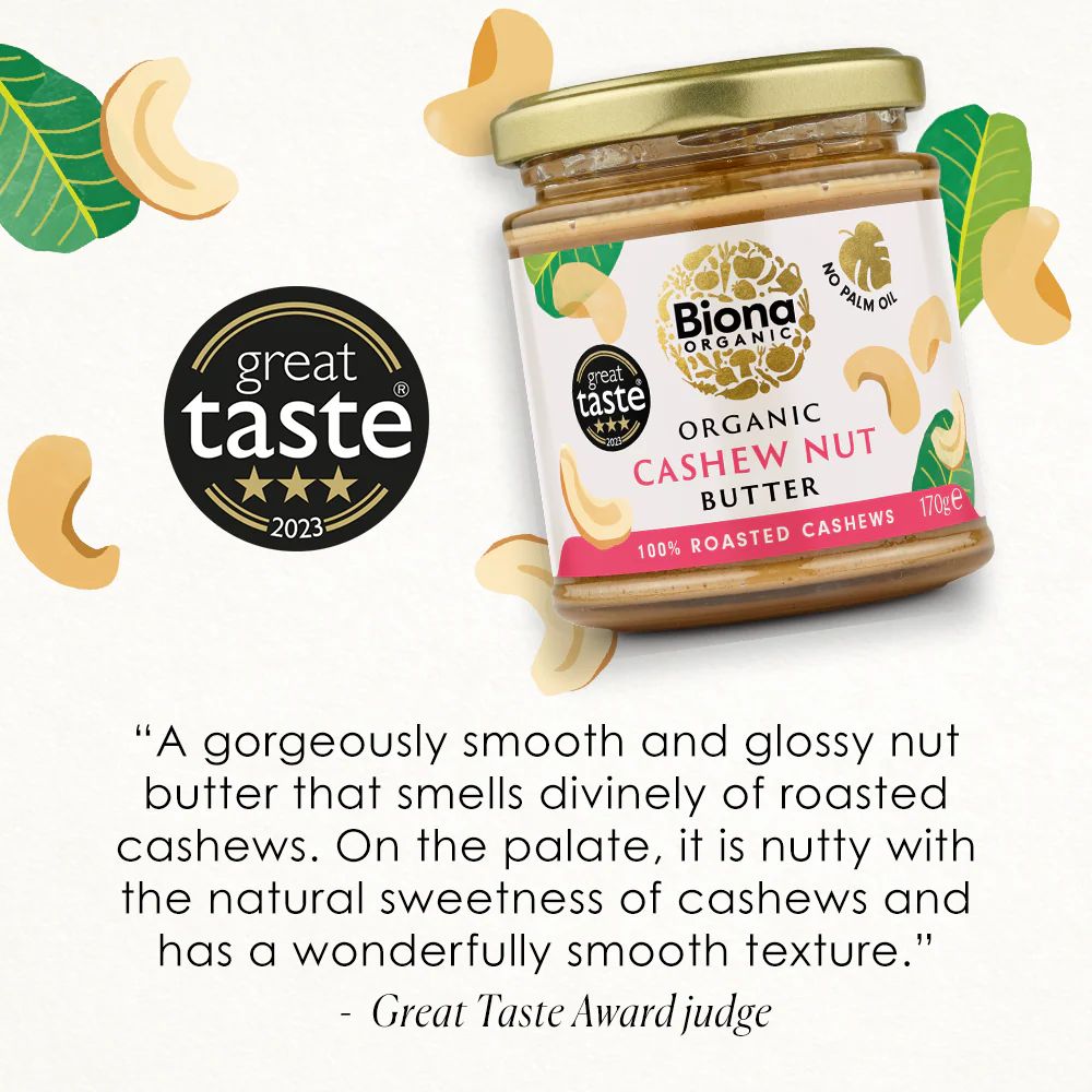 Biona Organic Cashew Nut Butter 170g