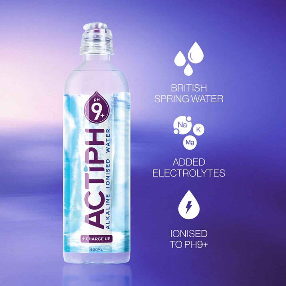Actiph Alkaline Ionised Water PET 12 x 1 Litre