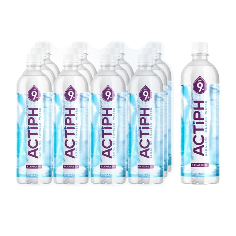 Actiph Alkaline Ionised Water PET 12 x 1 Litre