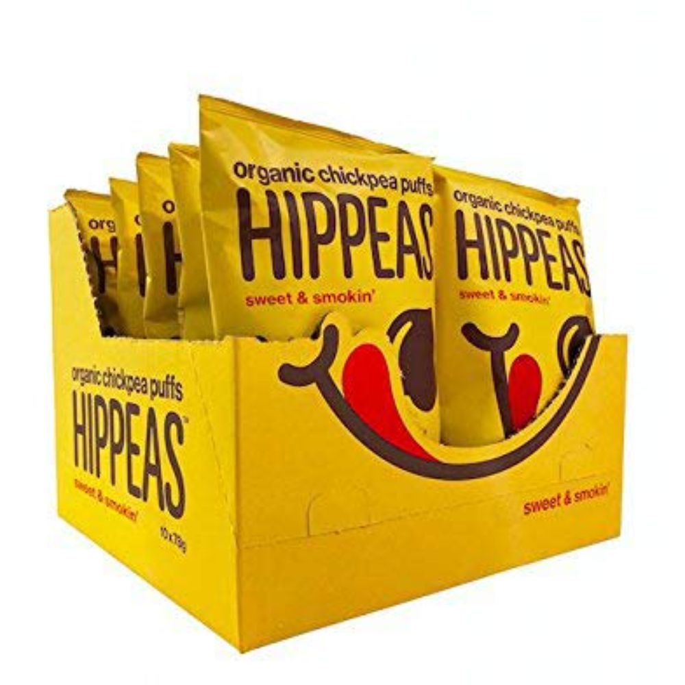Hippeas Chickpea Puffs Sweet & Smokin 10 x 78g