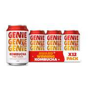Genie Fiery Ginger Kombucha 12 x 330ml