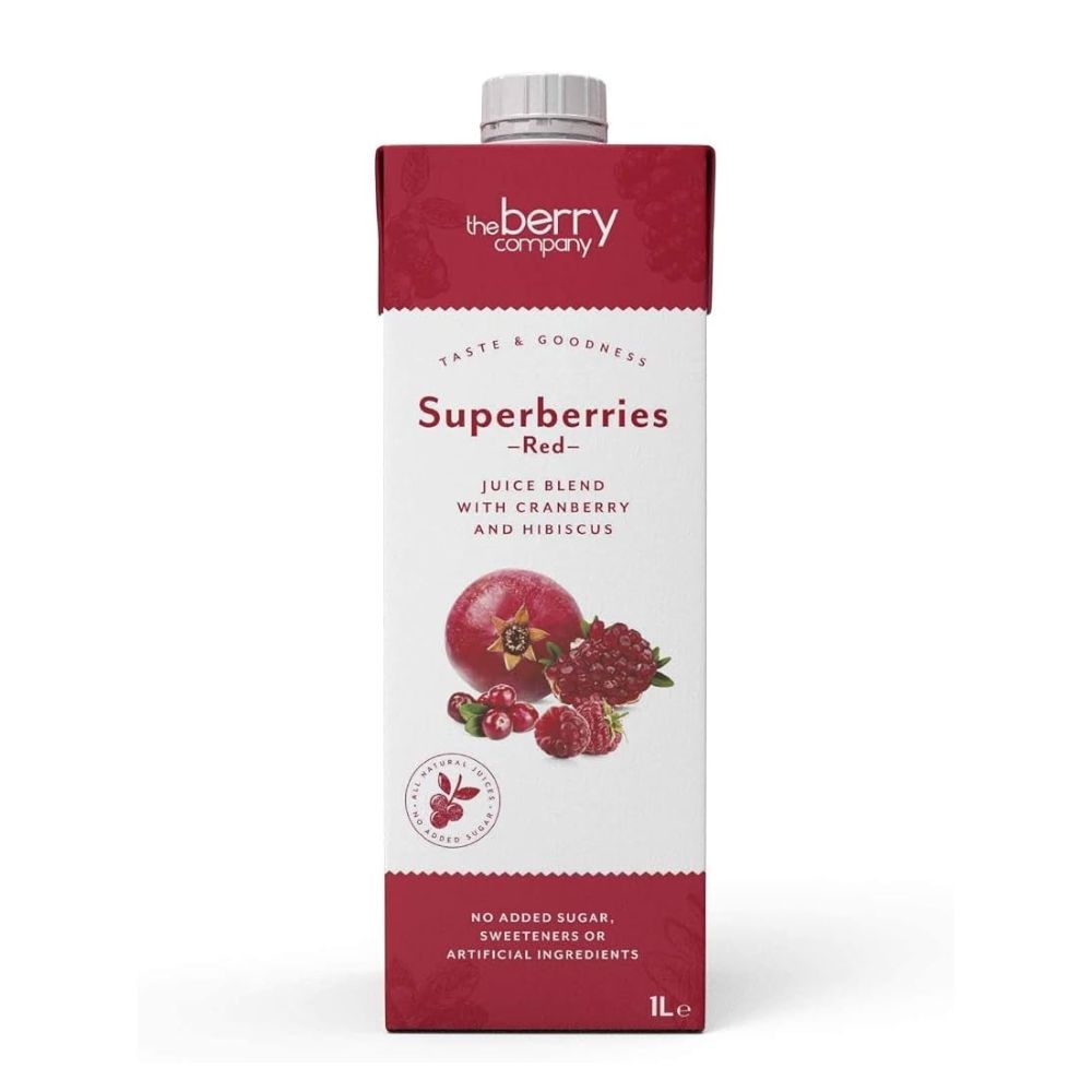 The Berry Company Superberries Red Juice Blend 12 x 1 Litre
