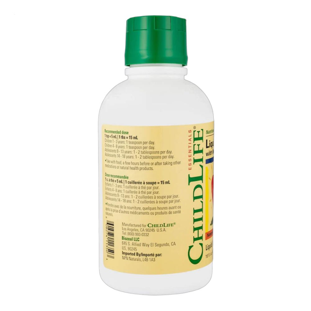 Childlife Essential Calcium & Magnesium Orange 480ml
