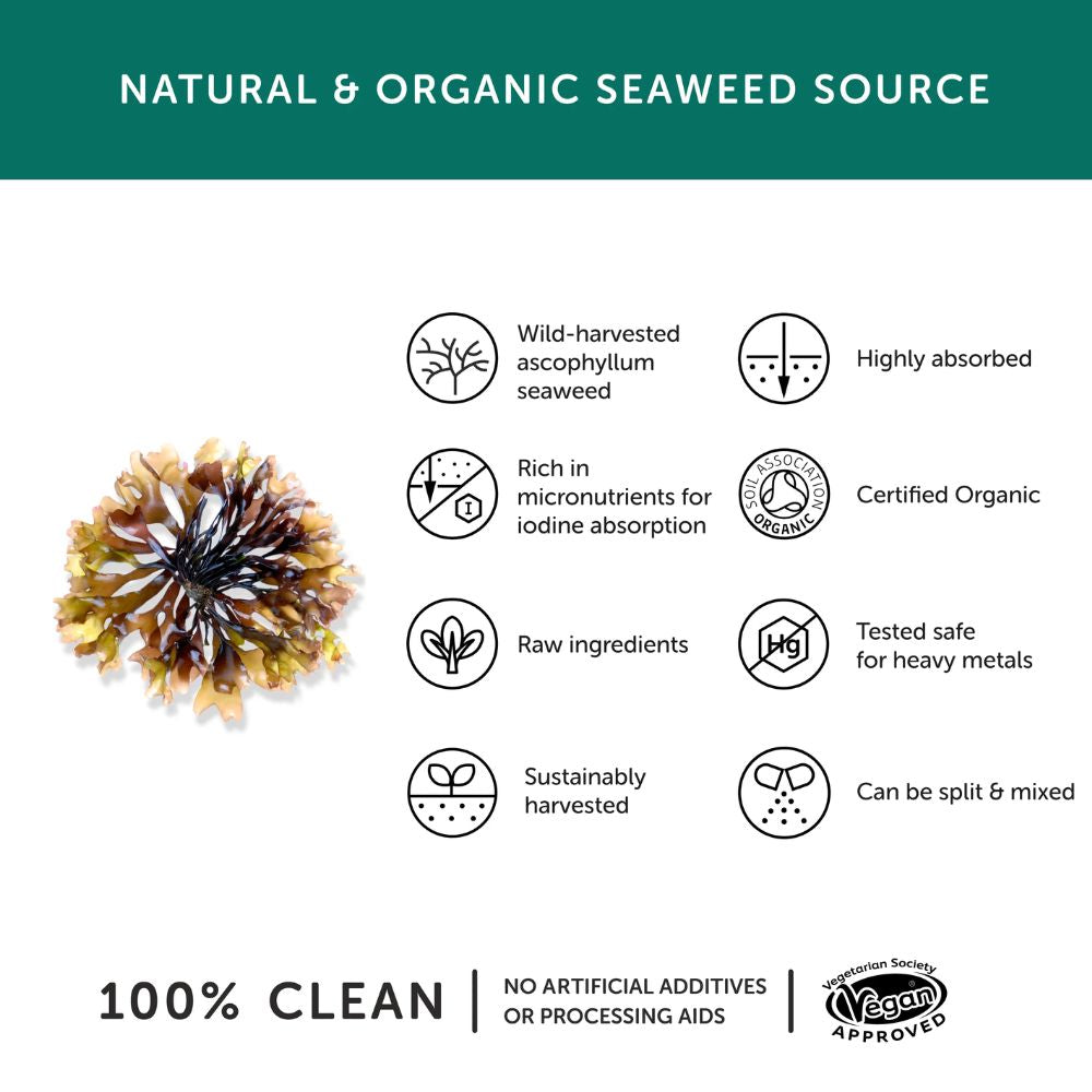 Together Health Organic Seaweed Iodine 30 Capsules