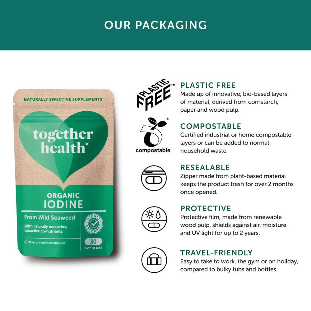 Together Health Organic Seaweed Iodine 30 Capsules