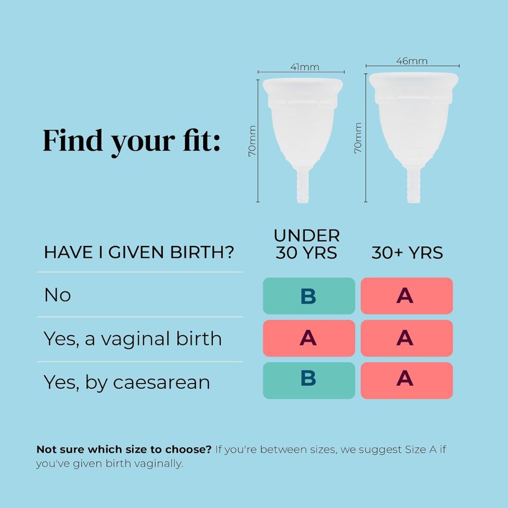 Mooncup Menstrual Cup Size B Before Birth