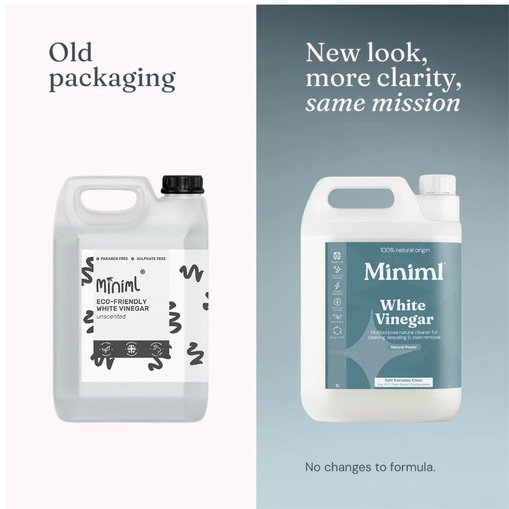 Miniml White Vinegar 5 Litre Unscented Bulk Refill