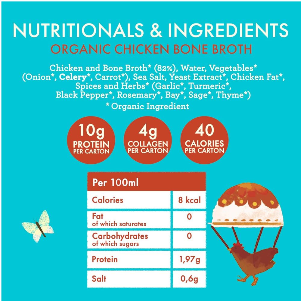 Kallo Organic Chicken Bone Broth 500ml