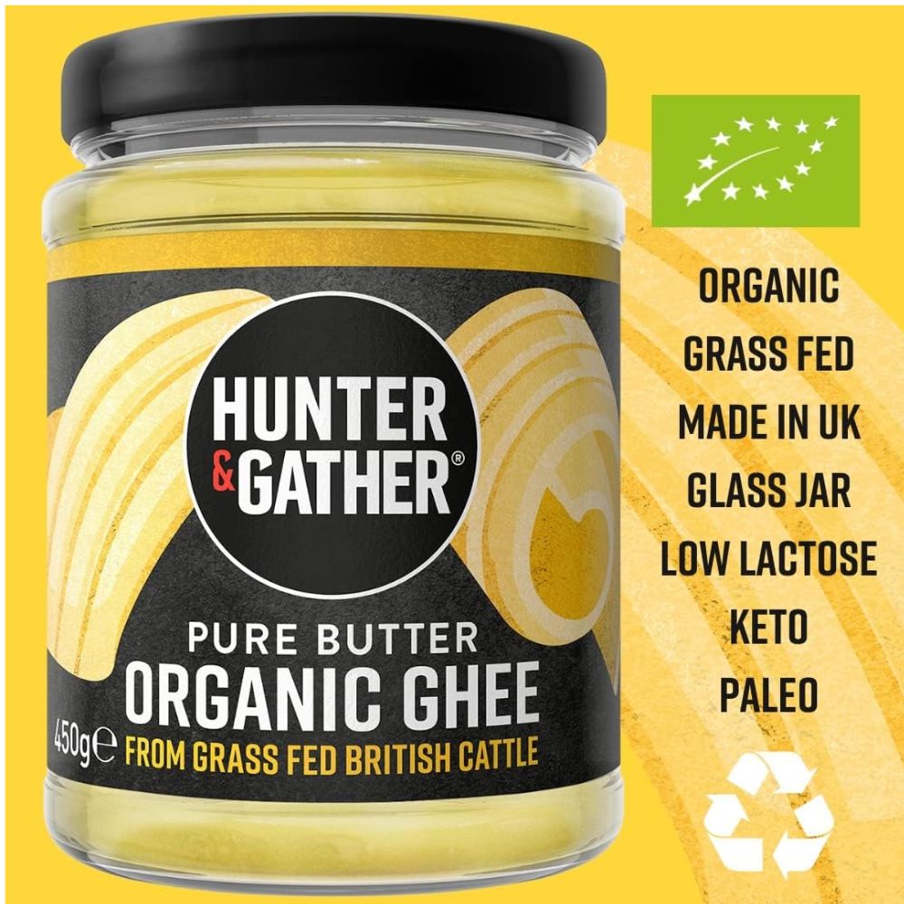 Hunter & Gather Grass-Fed British Organic Ghee 450g
