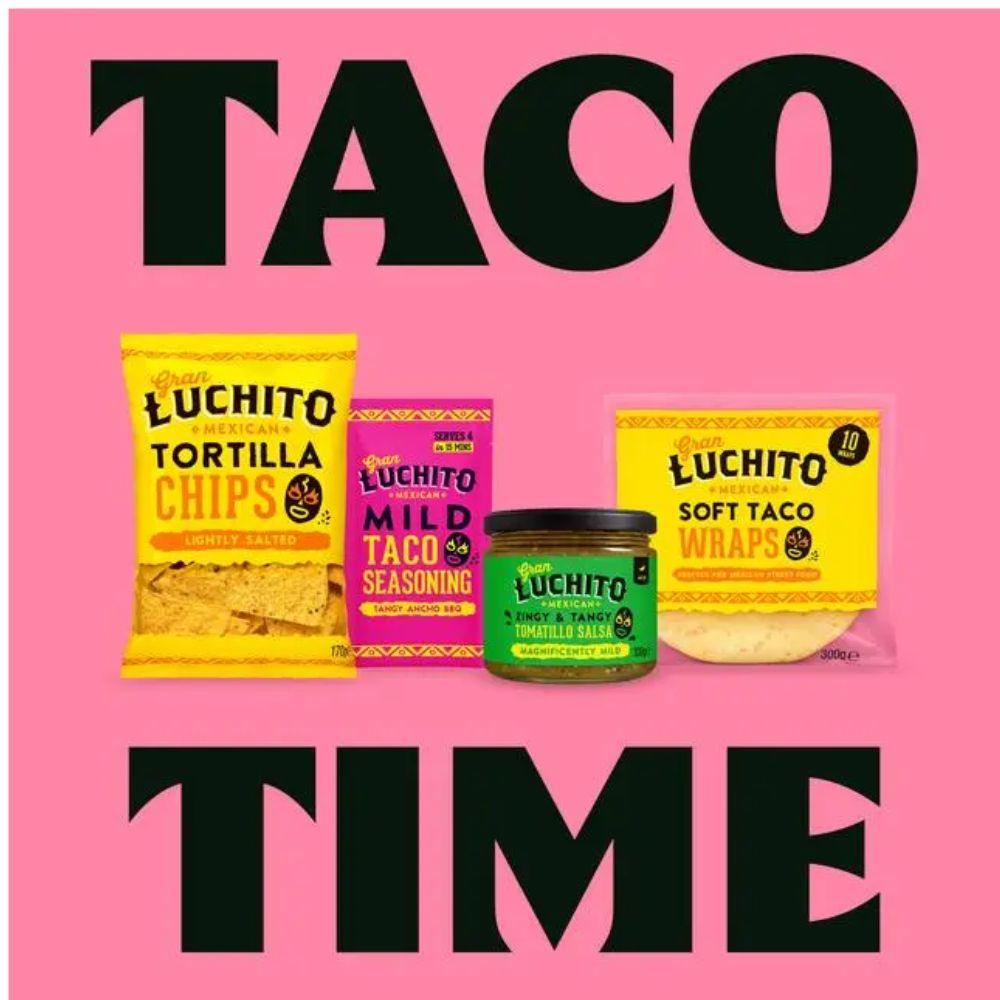Gran Luchito Lightly Salted Tortilla Chips 10 x 170g