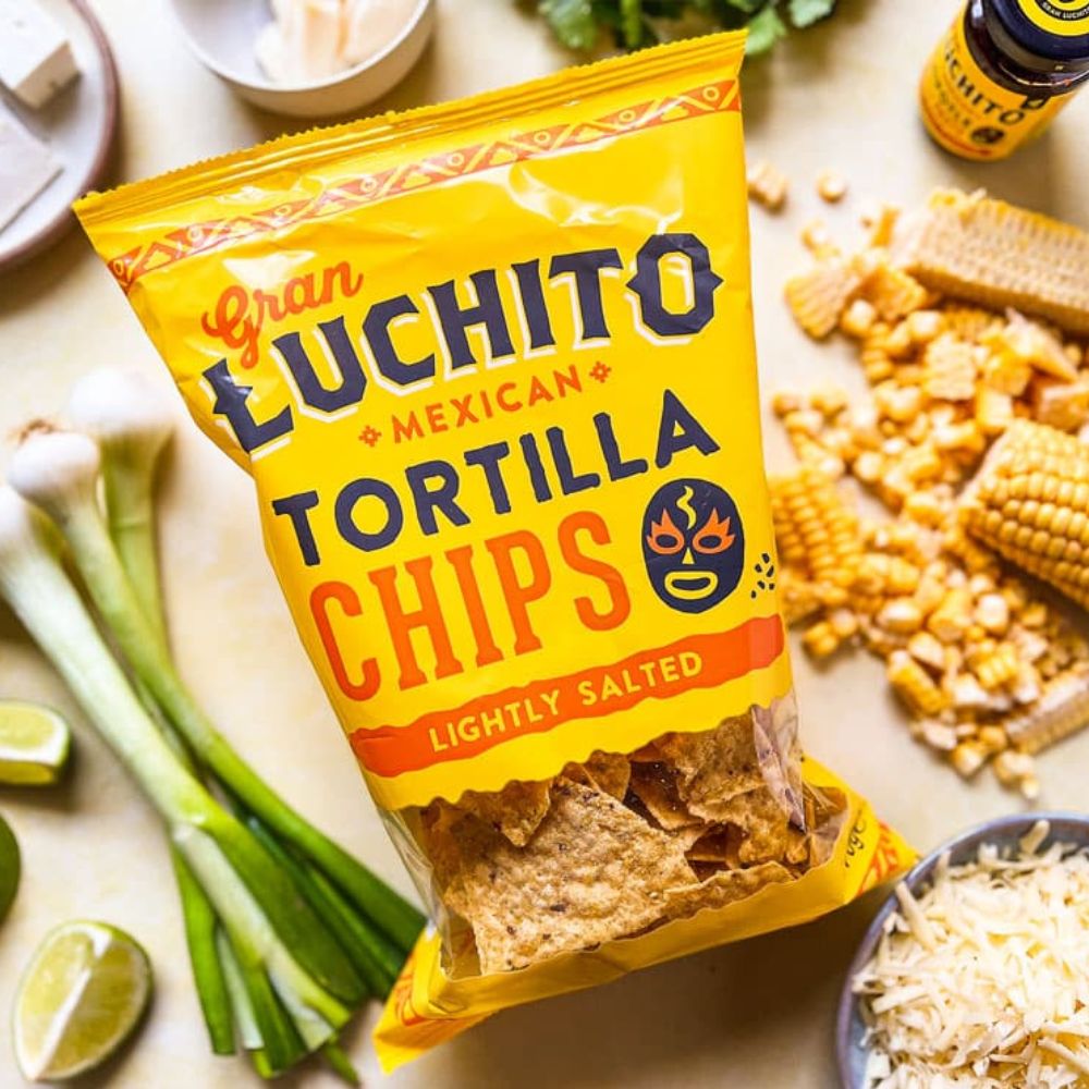 Gran Luchito Lightly Salted Tortilla Chips 10 x 170g