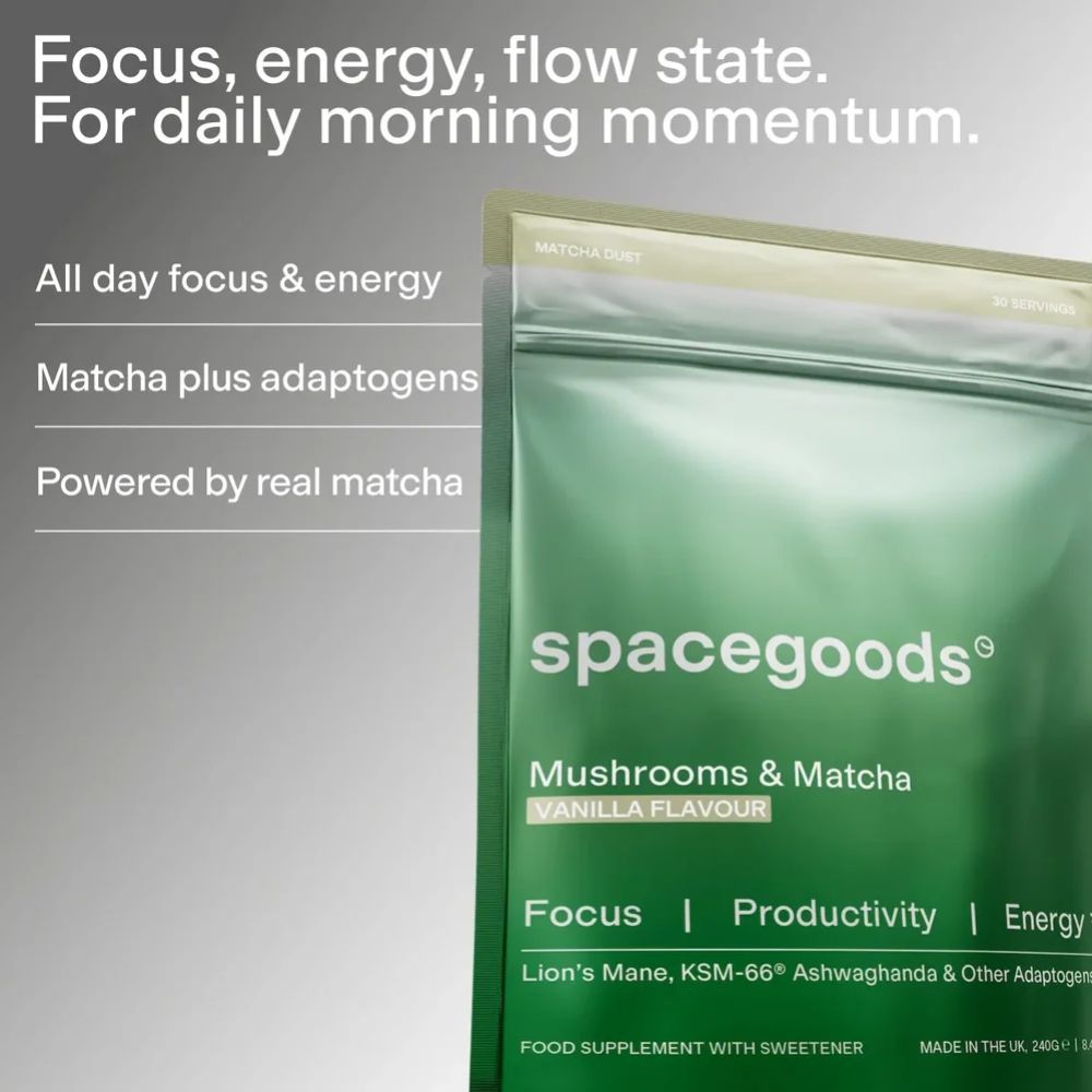 Spacegoods Matcha Dust Vanilla 240g