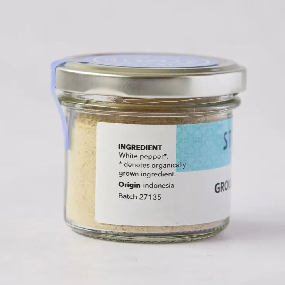 Steenbergs Organic Ground White Pepper 45g