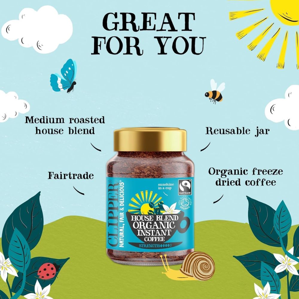 Cipper Fairtrade Organic House Blend Coffee 200g