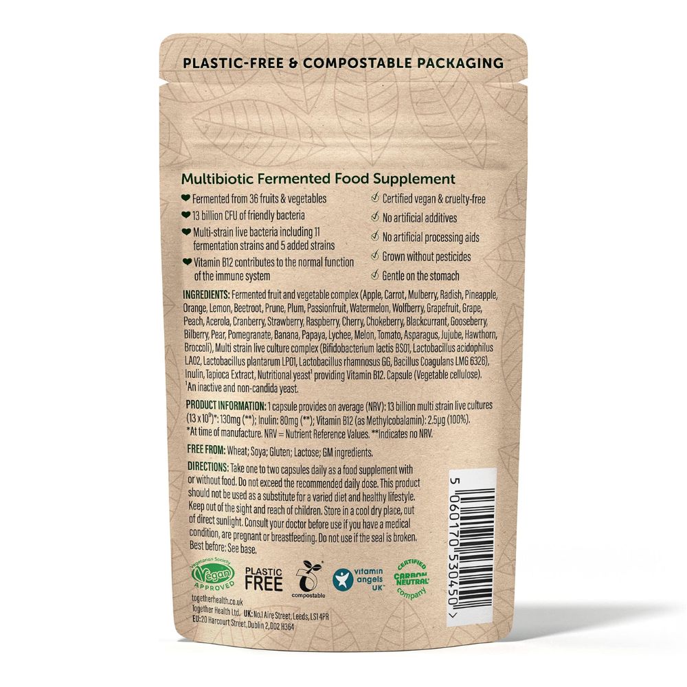Together Health Multibiotic Fermented Food 30 Capsules