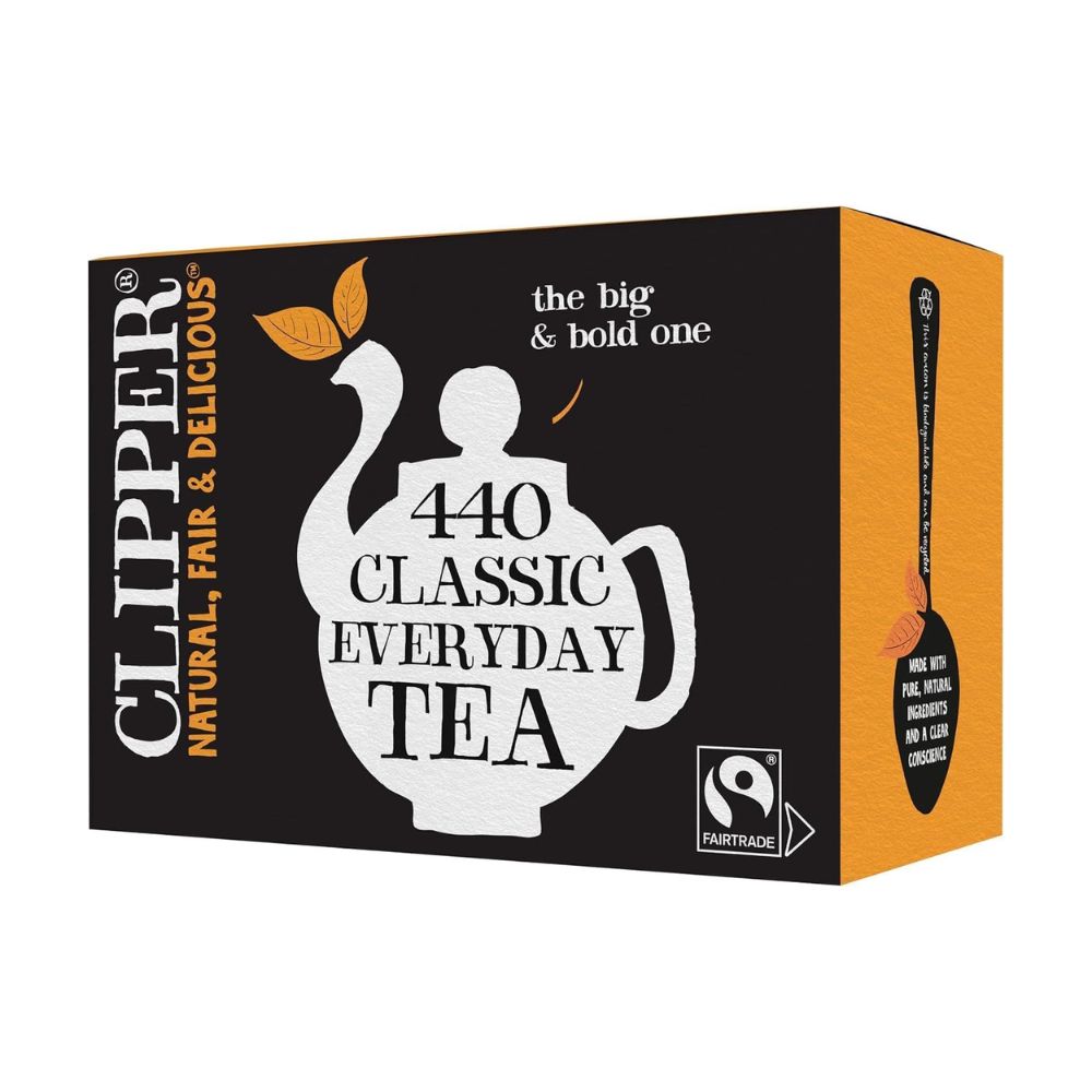 Clipper Fairtrade Everyday One Cup 440 Tea Bags